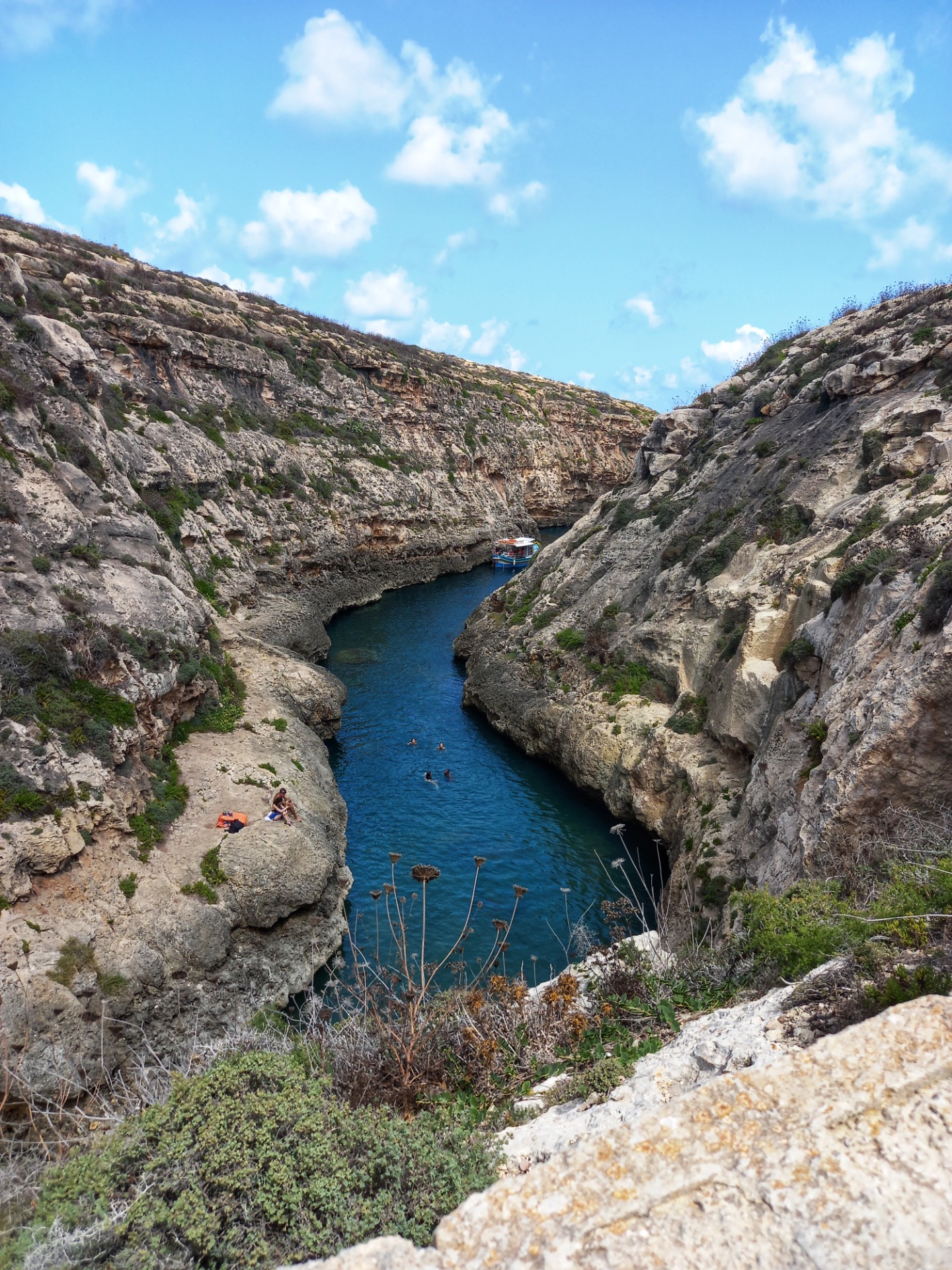 soutěska Wied il-Ghasri